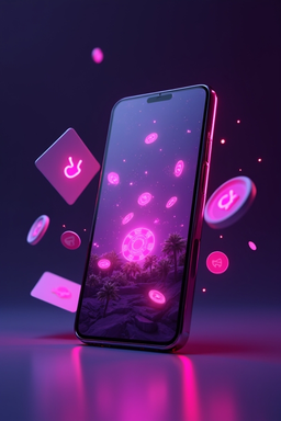 Great Slots casino app on a smartphone